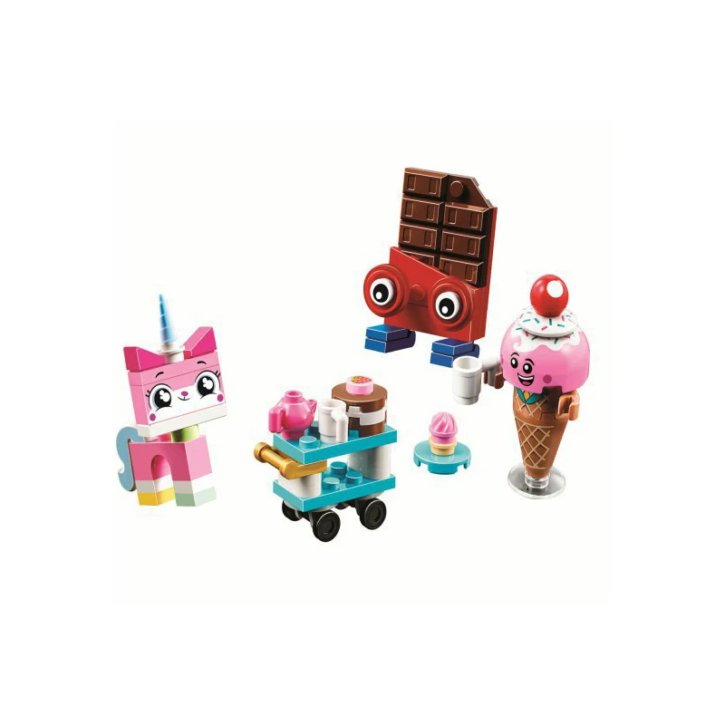 City Friends Princess Cake Girls Birthday Ice Cream Chocolate Building Block Bricks with Figures Model Set
