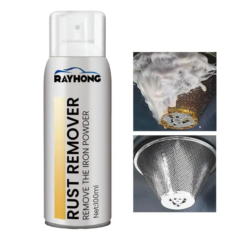 

Lubricant Spray Multipurpose Rust Remover Wheel Iron Particle Powder Cleaning Super Rust Dust Remover Spray Auto Accessories