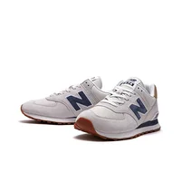New Balance NB 574 Chaussures de course décontractées à tige basse, avec amorti en tissu, résistantes à l'abrasion, respirantes, ML574LGI 5