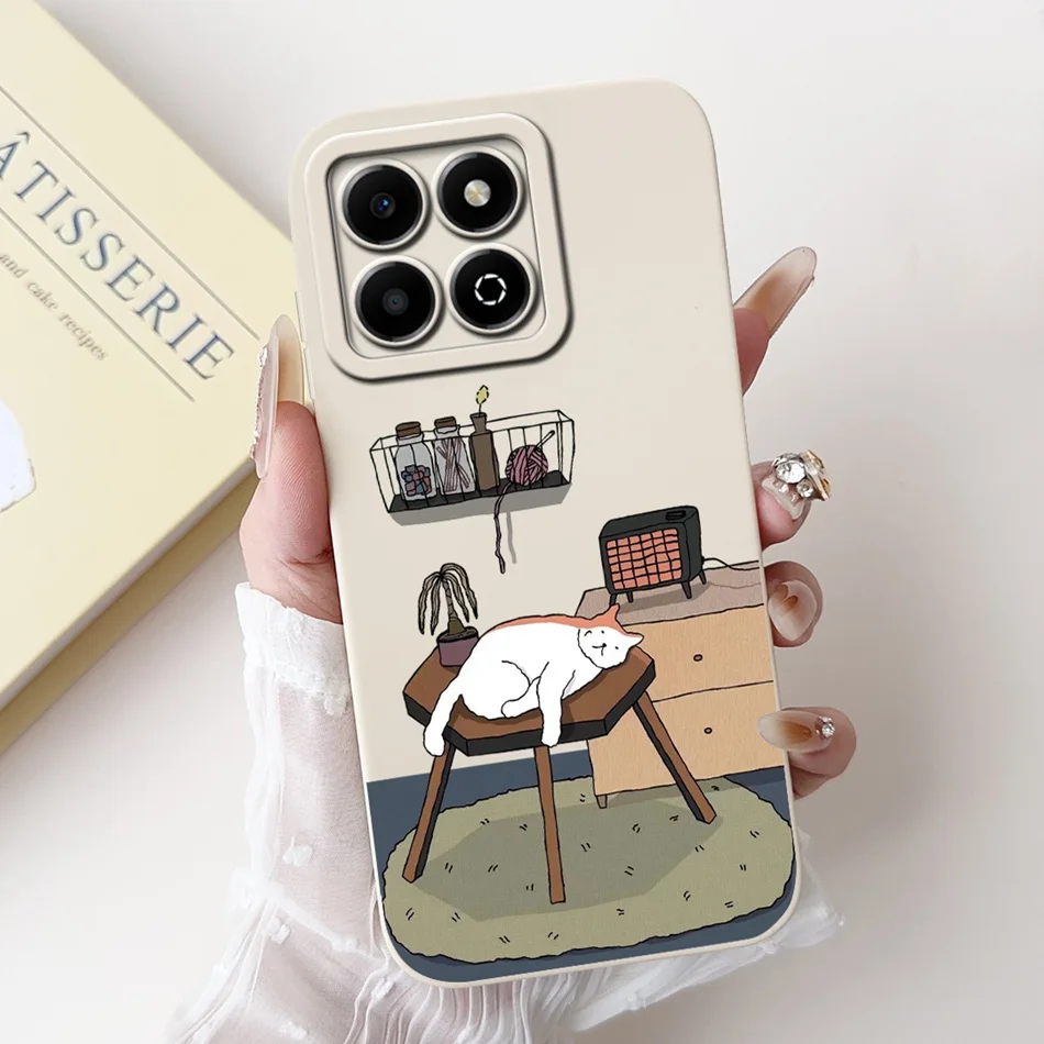 Fashion Moon Pattern Shockproof Silicone Phone Case