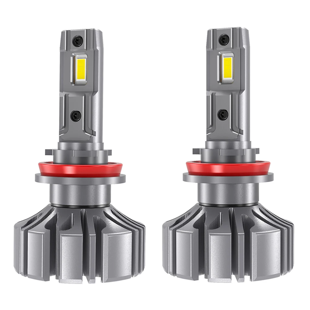 2개/세트 S5 H4 LED 하이-로우 캔버스 노 에러 CSP-3570 헤드램프 9005 Hb3 Hb4 9012 반사판 램프에 완벽한 라이트 패턴 12V
