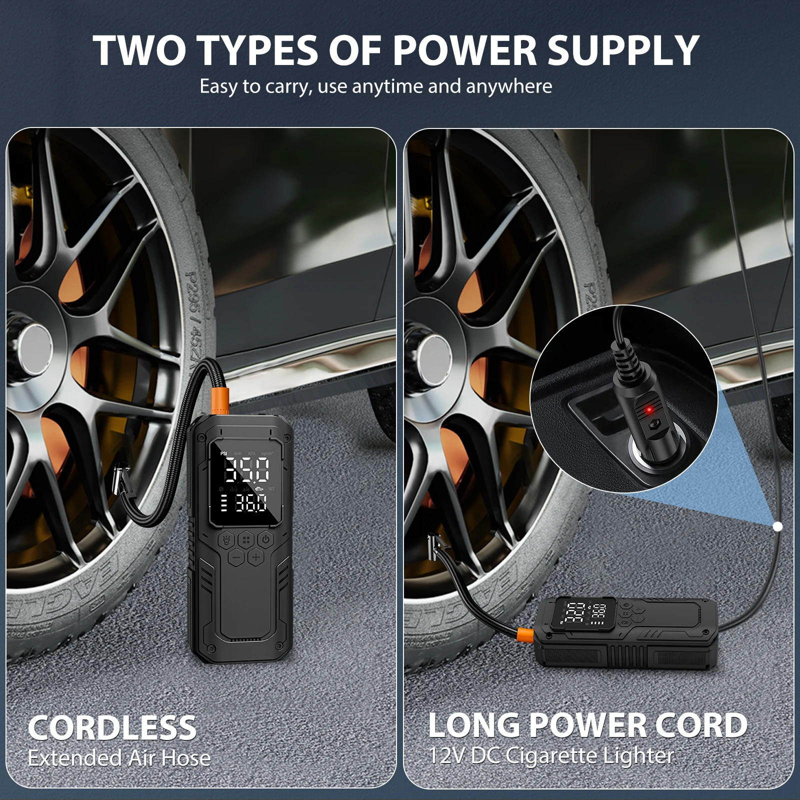 Portable 150 PSI Tire Inflator 3