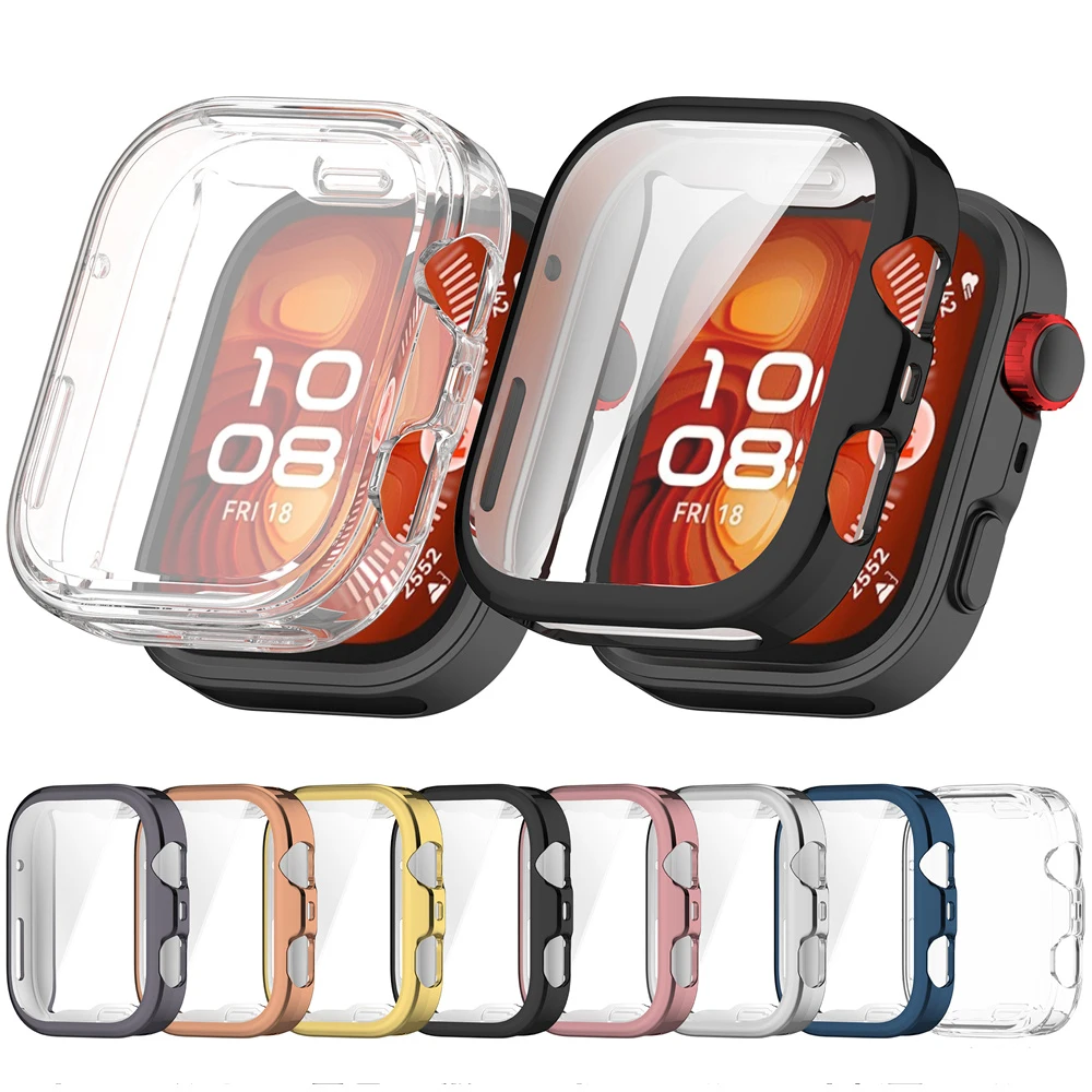TPU Shockproof Transparent Case for Smartwatch Protection