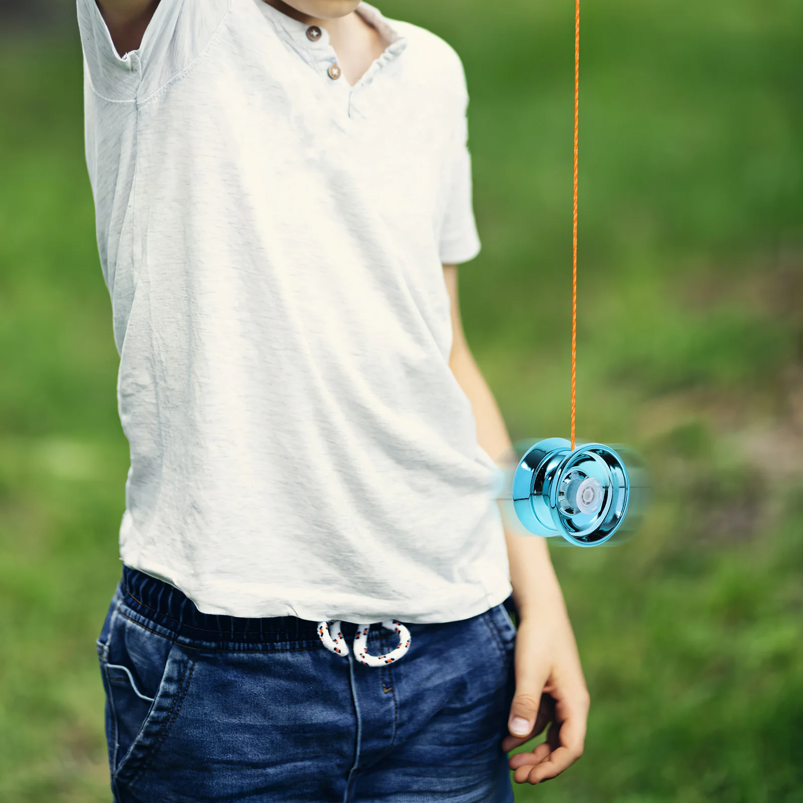 Alloy Yo-Yo Entry Type Dead Sleep Living Competitive Unresponsive Yoyo Professional Balls Toys Lovely Metal Funny Educational yoyo ball