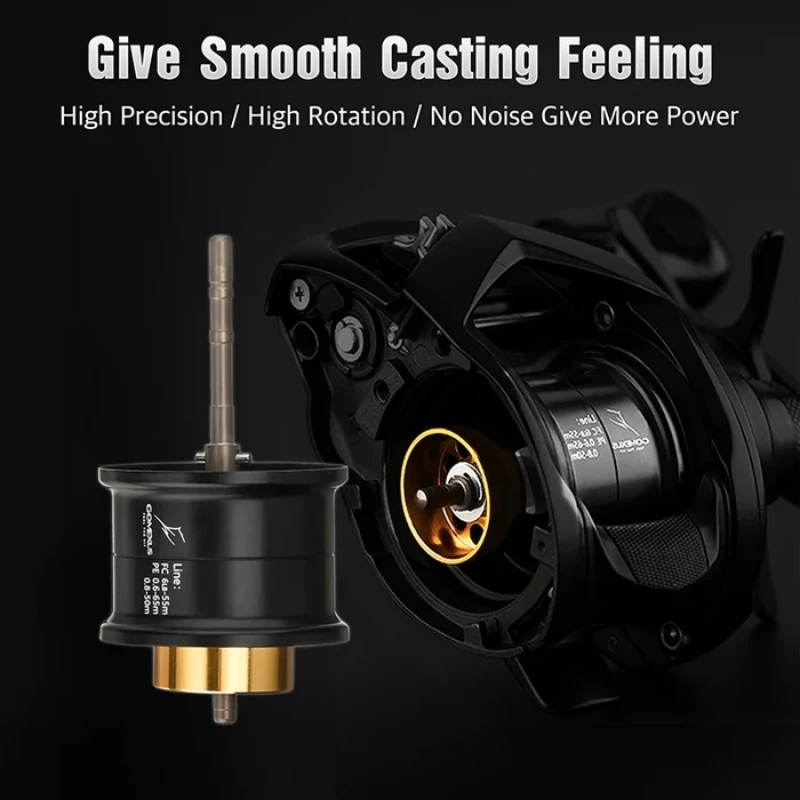 Bobine De Rechange CIRCLEVAST Pour Moulinet Daiwa TATULA 80/100 - Aluminium - Grande Capacité