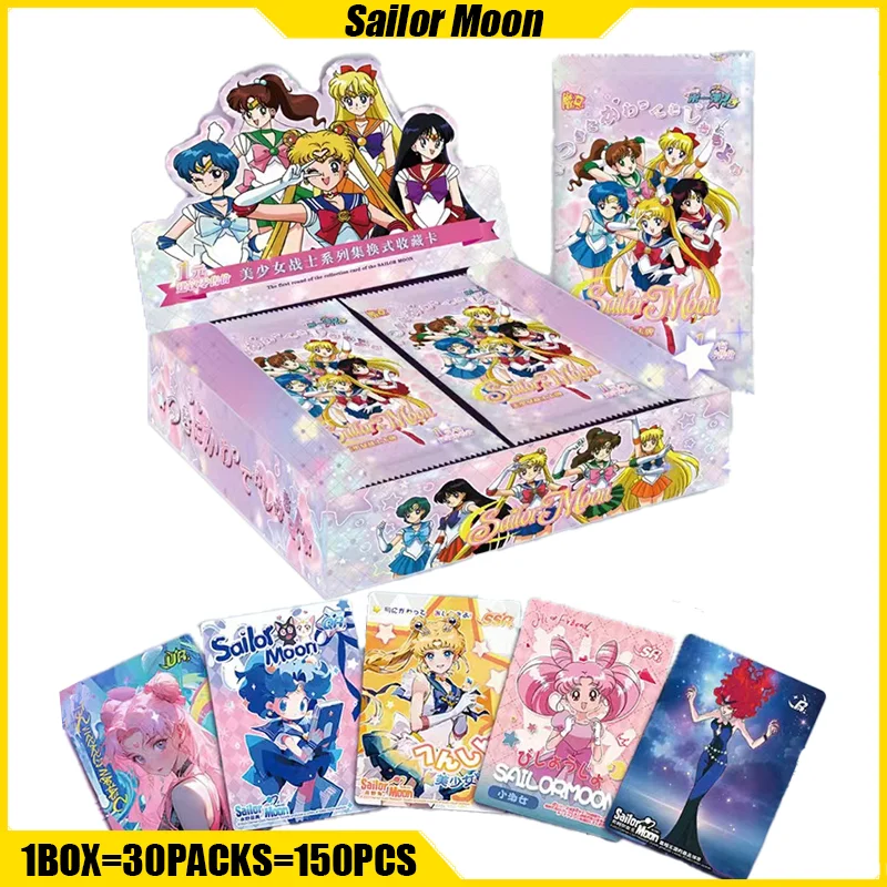 

DEMON CARD Sailor Moon Cards Nebula Version Anime Collection Card Mistery Box Board Games Toys Birthday Gifts for Boys and Girls