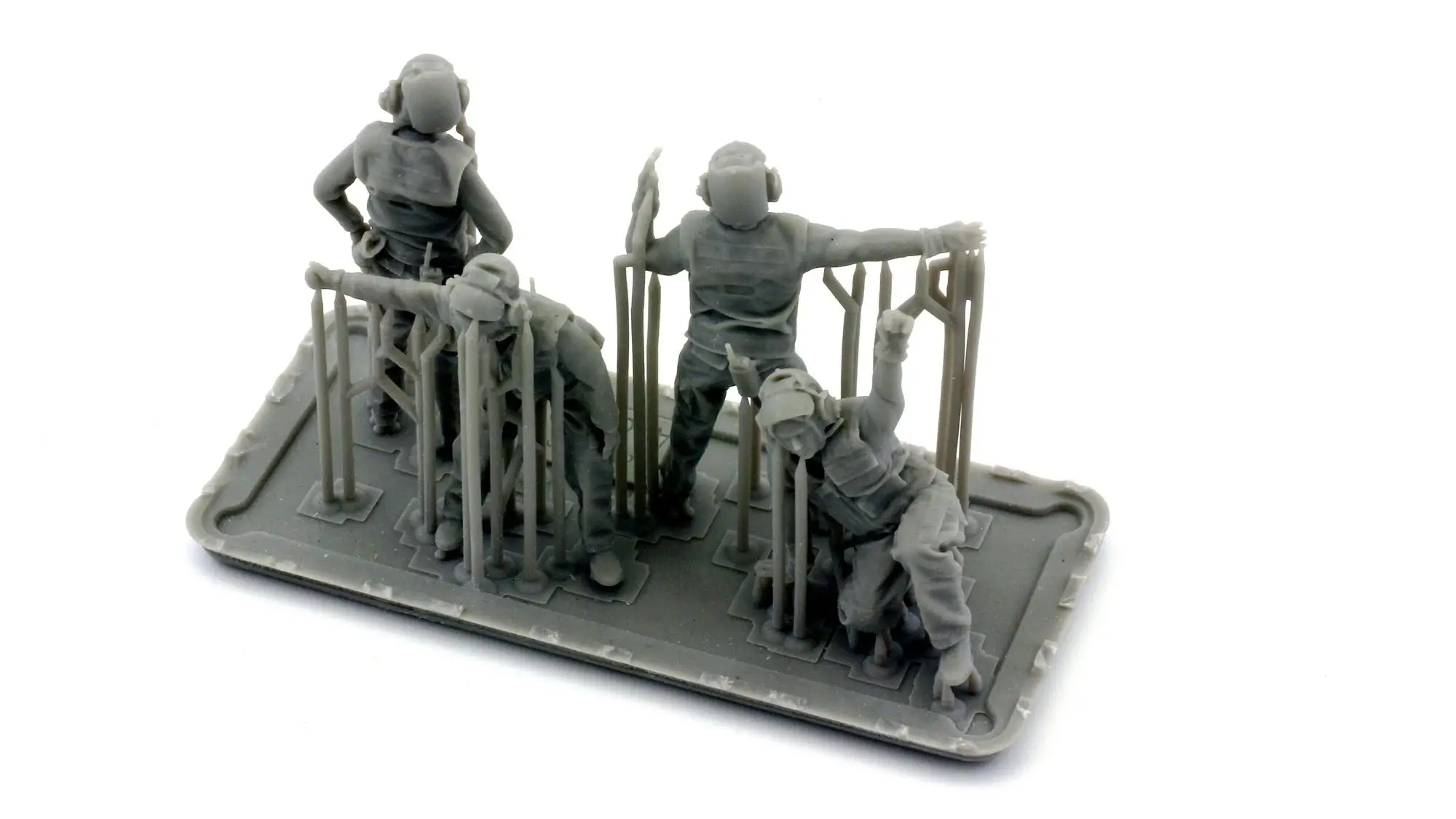 Plastic Military Figures OrangeHobby A48-050 1/48 U.S. Navy Aircraft Handling Officers of Flight Deck