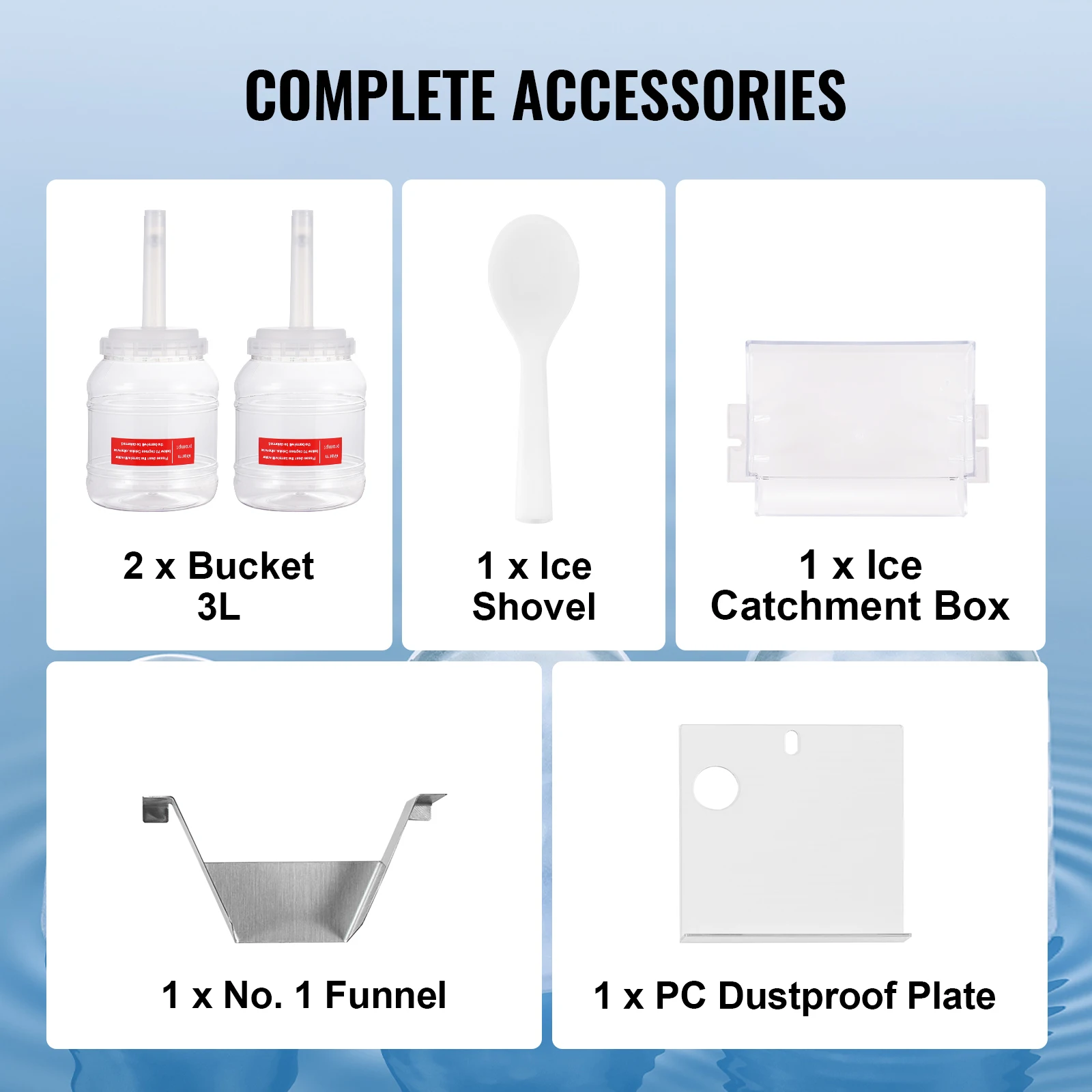Succebuy Commercial Snowflake Ice Machine Stainless Steel Air Cooling System&Rapid Heat Dissipation for Bakery Cafe 6