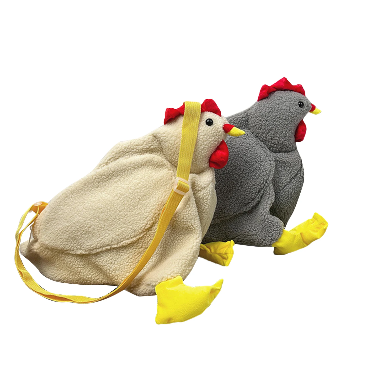 Women Handbags Crossbody Bags Plush Crossbody Purse Cute Cartoon Chicken Shoulder Bag Party Work Travel Satchel For Women Girls