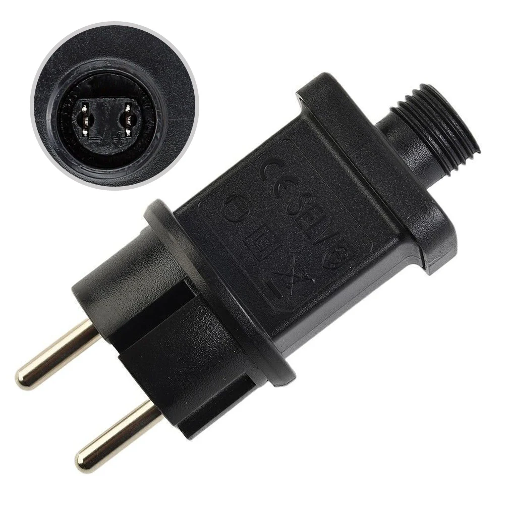 Description Picture 5 of itemLED Fairy Lights Power Supply Adapter Transformer Driver IP44 31V Max 3.6W For Coded 2-pin Connectors Low Voltage String EU