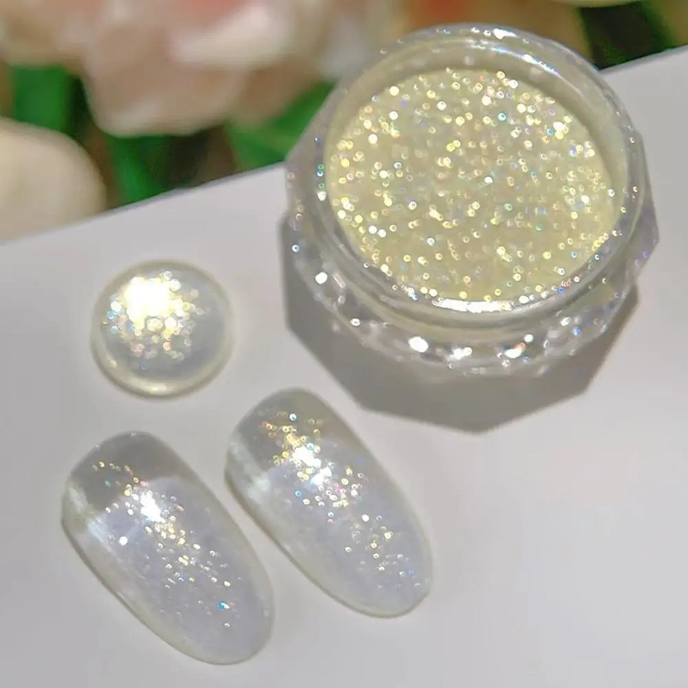 Nail Powder Glitter Cat Water Light Purple Cat Magnetic Nail Powder Pigment Dust Art Manicure Supplies DIY