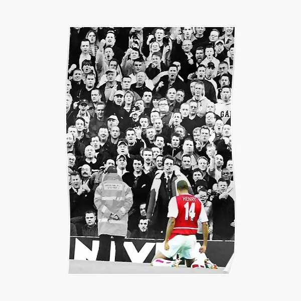 

Thierry Henry Poster Vintage Decor Wall Modern Painting Funny Mural Home Print Decoration Art Room Picture No Frame