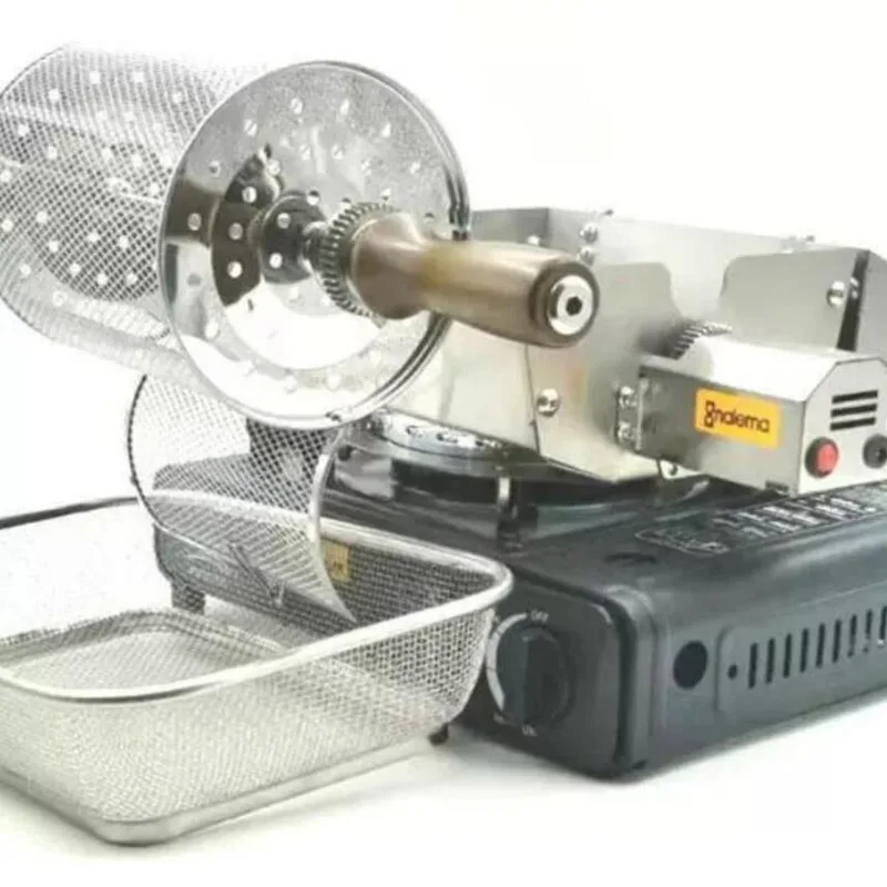 Coffee Shop Commercial Coffee Beans Roaster Machine Stainless Steel Nut Roaster Machine 400G Grain Roasters