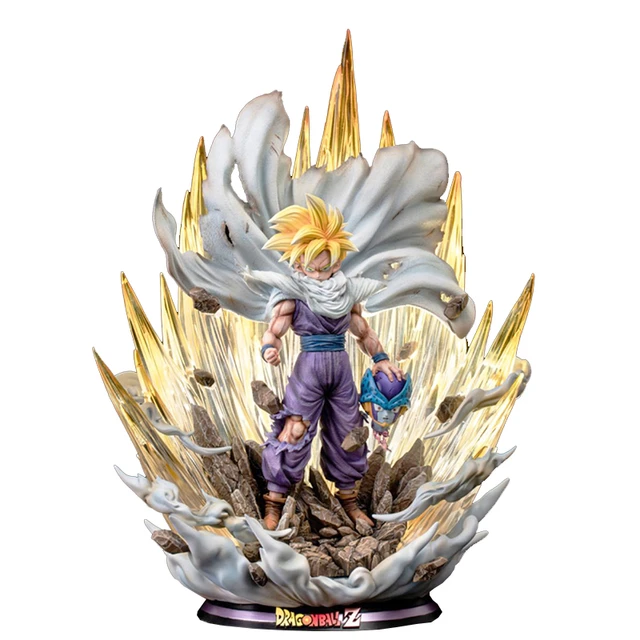 Dragon Ball Z Figuras Anime, Figurinha de Ação Trunks do Futuro, Super  Saiyan PVC Estátua, Modelo Colecionável, Brinquedos de Decoração, Presente