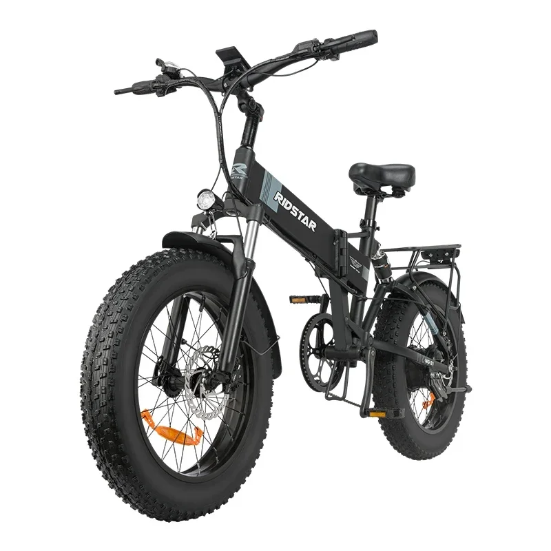 Ridstar H20 Mountain Electric bicycle 1000W48V15Ah Ebike Adult Urban Commuter 45km/h Full Suspension Snow Electric bike
