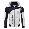 2024 Car Logo Citroen Men's Double Zipper Jacket Harajuku Fashion Windproof Jacket Outdoor Fishing and Mountaineering Top 5