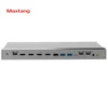 2025 New Mini Industrial PC Aluminum Case Fanless Thin PC With Intel Alder Lake Core i5 1235U Compact PC for Digital Signage Use 2