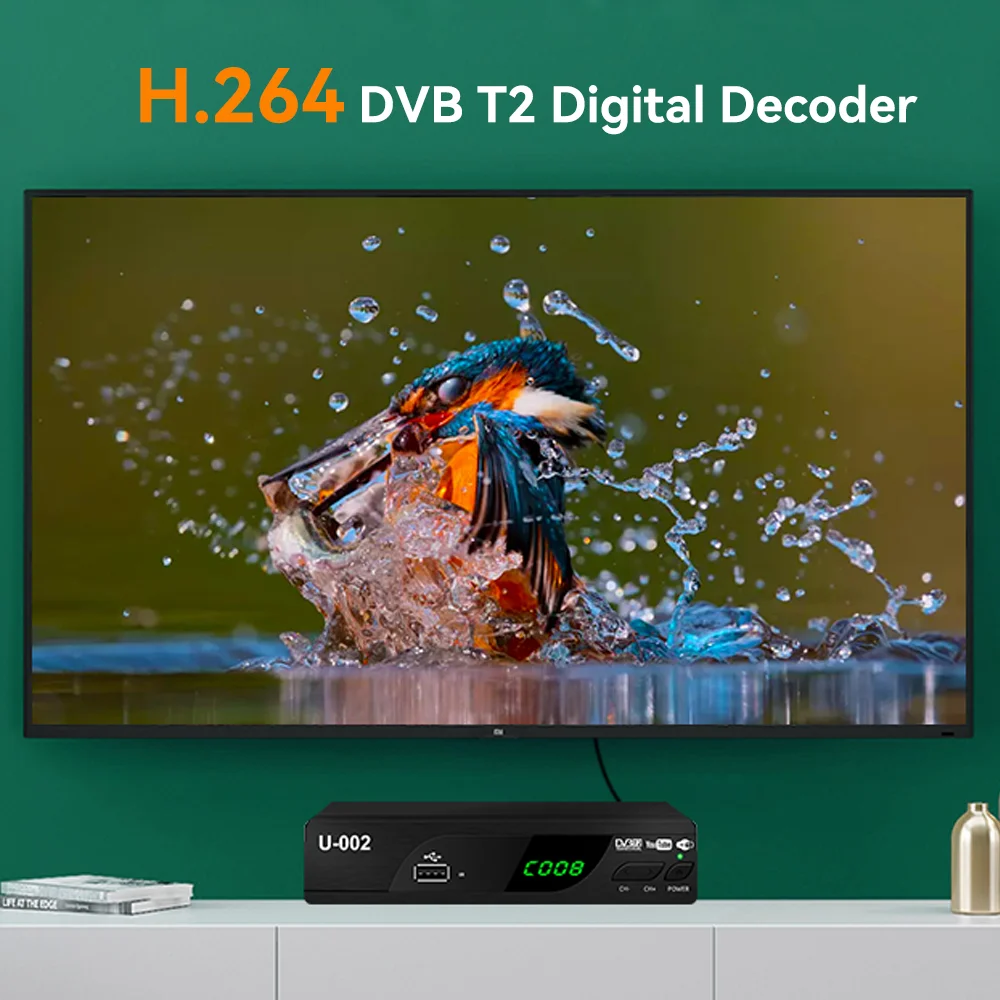 Receptor TDT Econ E-264 HD y DVB-T2