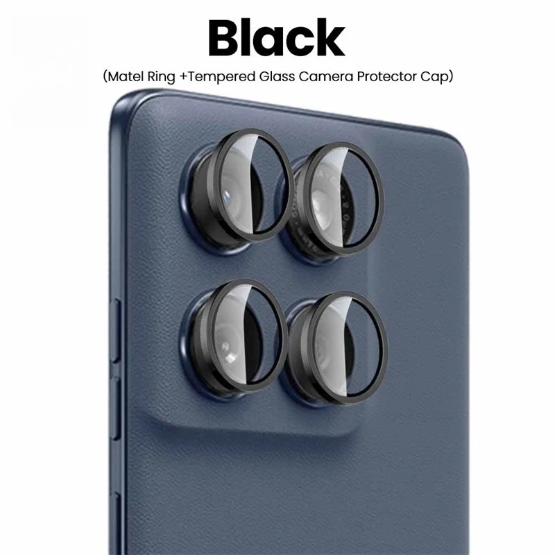 Premium Aluminum Alloy Ring Camera Glass Protector