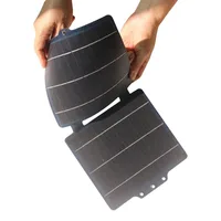 10W ETFE 5V panneau solaire pliable sac USB + type-c chargeur solaire étanche Portable batterie externe Mobile pour Camping en plein air randonnée 2