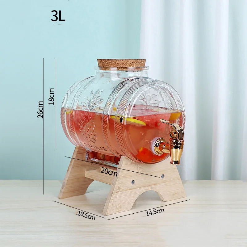 Buy Wholesale China Small Order Borosilicate Glass Beverage Dispenser Hot  Drink Dispenser Jar With Tap & Borosilicate Beverage Dispenser at USD 16.5