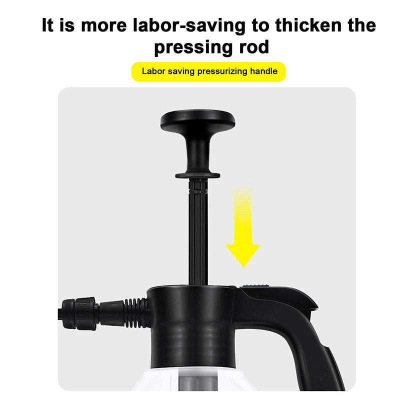 2L Foam Sprayer Car Wash High Pressure Soap Gun Cleaning Tool Garden Water Bottle Auto Nozzle Watering Can Lance Snow Sprayer Po