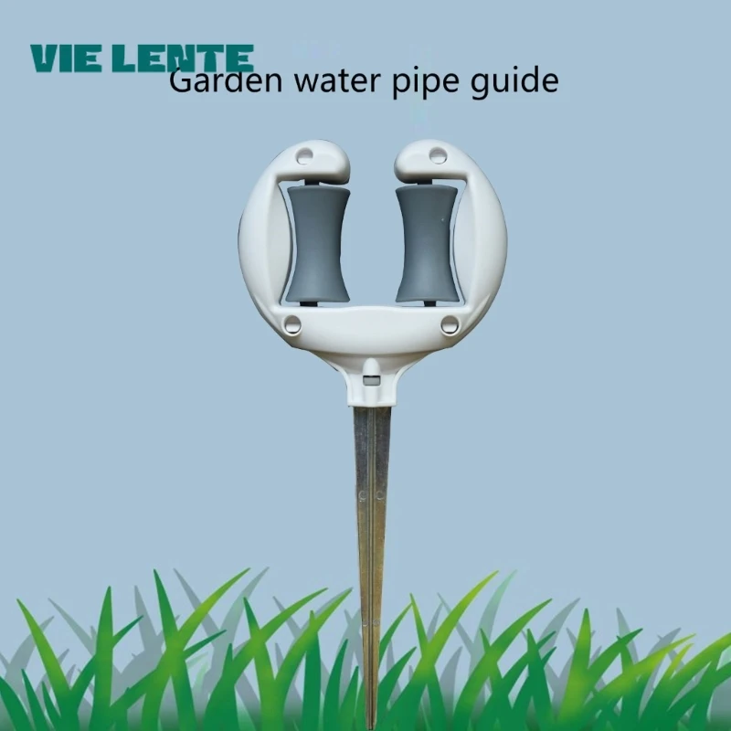 3pcs Garden Hose Guide Nail Water Pipe Positioning Holding Smooth Roller Pointed Head Outdoor Yard Garden Irrigation Tool