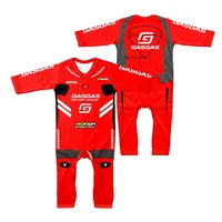 2024 New Spring Autumn Hot Sale Baby Cotton Jumpsuit MOTO GP Baby Boys Girls Romper GASGAS Team Outd 2
