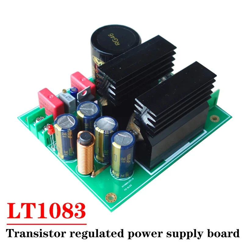 

Регулируемая плата питания LM317 5A 10A для транзистора, плата с низким уровнем шума, высокая стабильность, низкое внутреннее сопротивление для усилителя звука «сделай сам»