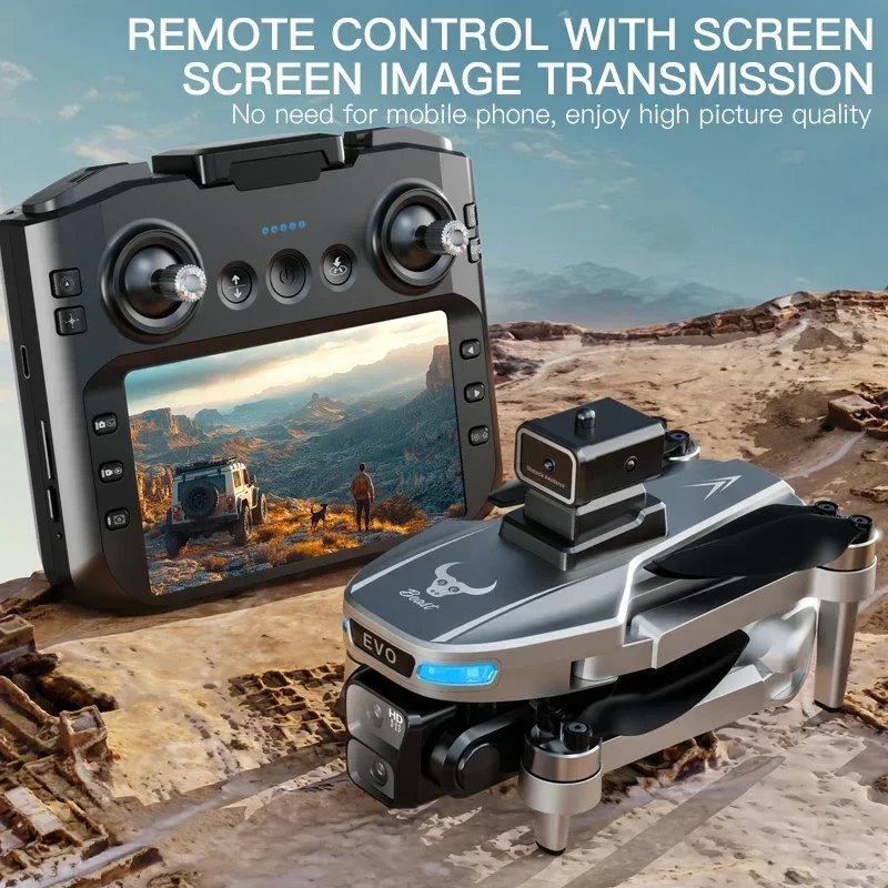 Professional SG901 MAX GPS Drone 8K HD Dual Camera With Screen 5G WIFI 360&deg;Obstacle Avoidance Brushless Foldable Quadcopter Dron drone quadcopter