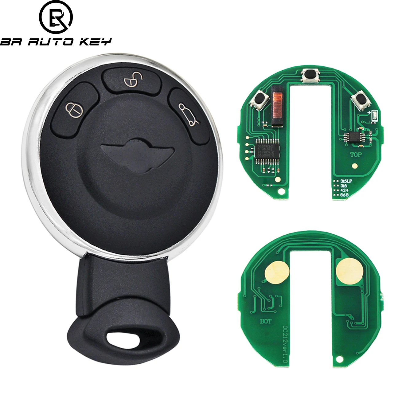 3 buttons Remote Key Cas3 Stystem Fob For BMW Mini Cooper Remote Control Smart key  868mhz 315mhz 433mhz KR55WK49333 best  fuel injectors