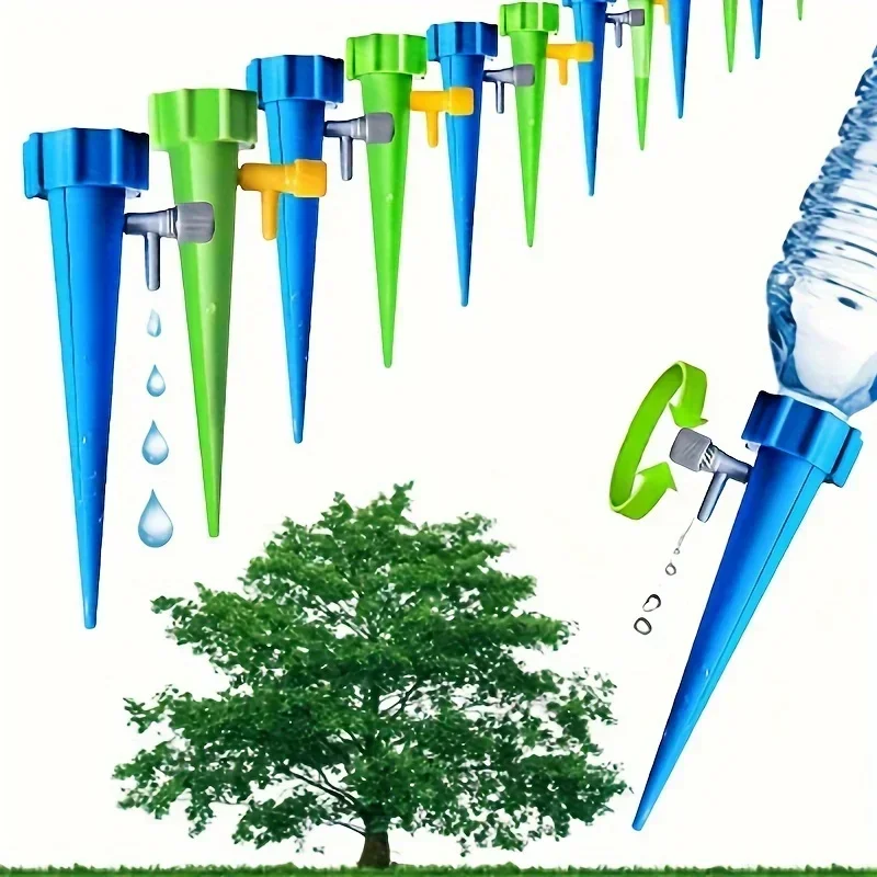 Automatic Watering Drip Plants Irrigation Drip Droppers Garden Watering System Plant Self Watering Kits Insert Water Devices 2