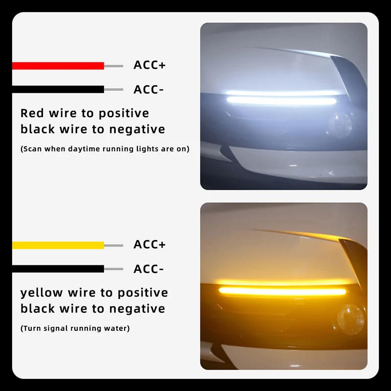 รูปสินค้า ไฟเลี้ยวกลางวัน LED 2 ดวง สำหรับรถยนต์