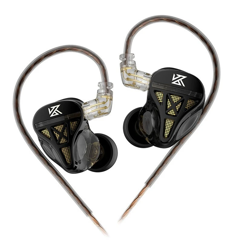 

KZ-DQS Earphones HiFi In Ear Headphones Earbuds Headset With Microphone for Music Phone Sport Game Outdoor Bass Earbuds