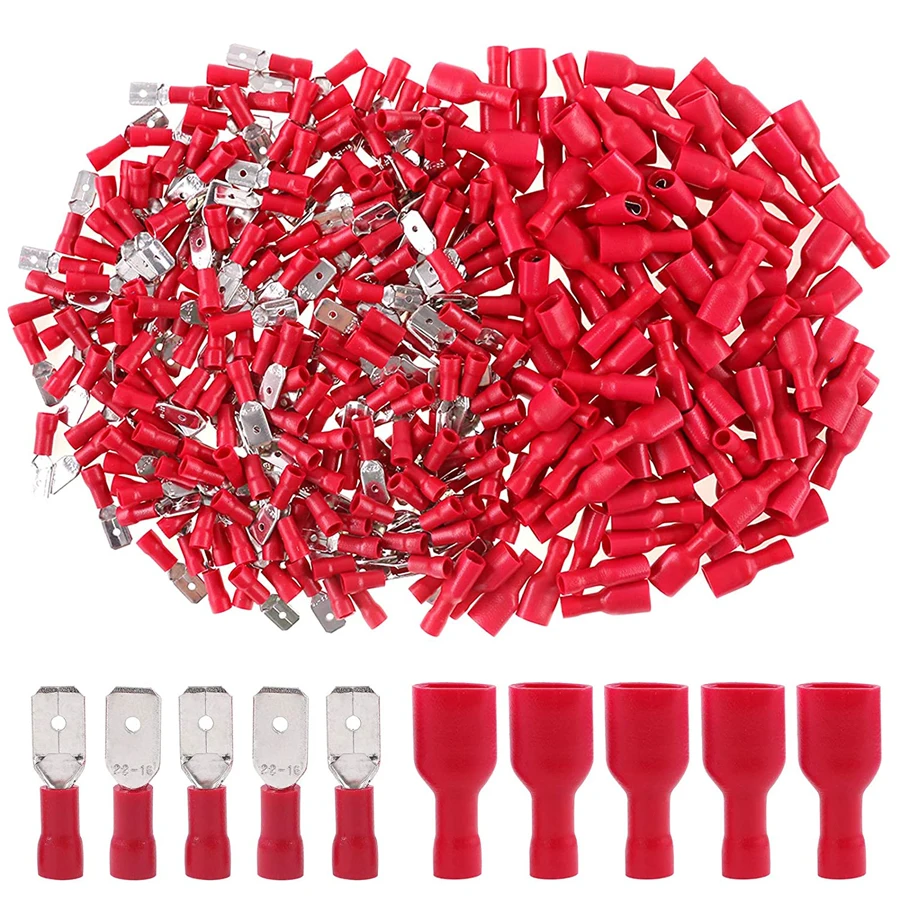 50pair 100pcs RED