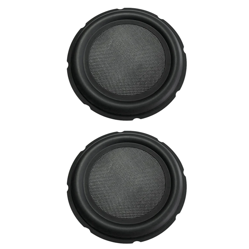 

2X 8 Inch Bass Speaker Passive Radiator Auxiliary Rubber Vibration Plate Subwoofer Replacement