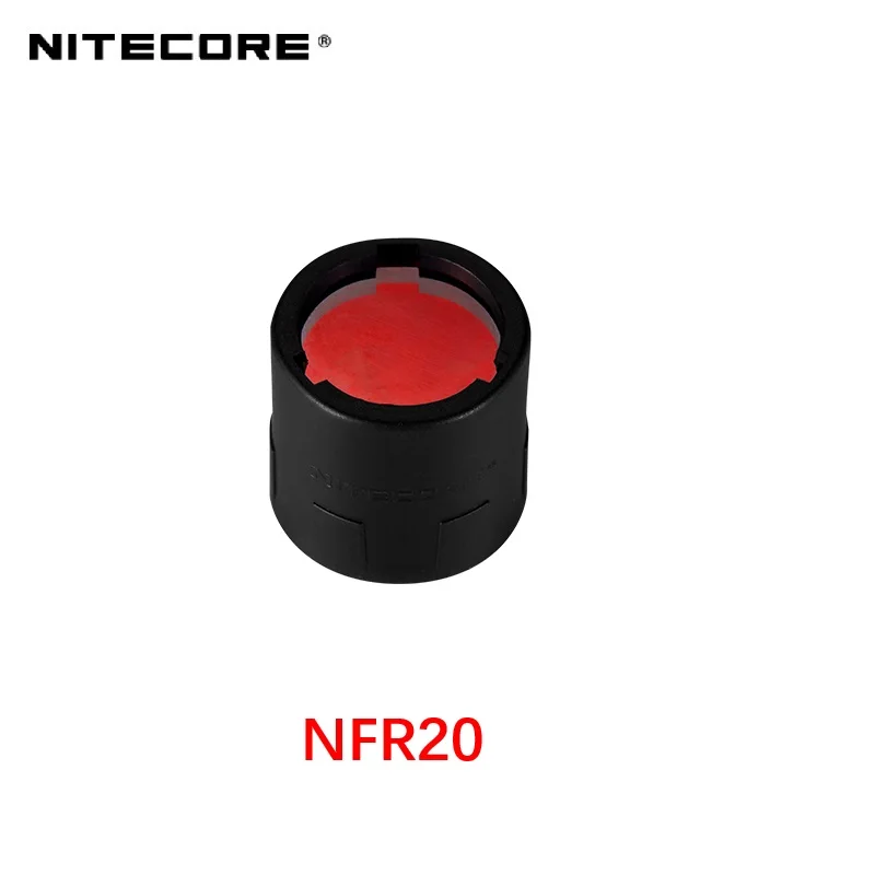 Filtre Couleur Rouge Nitecore – Diamètre 50 Mm – Pour Lampes De Poche