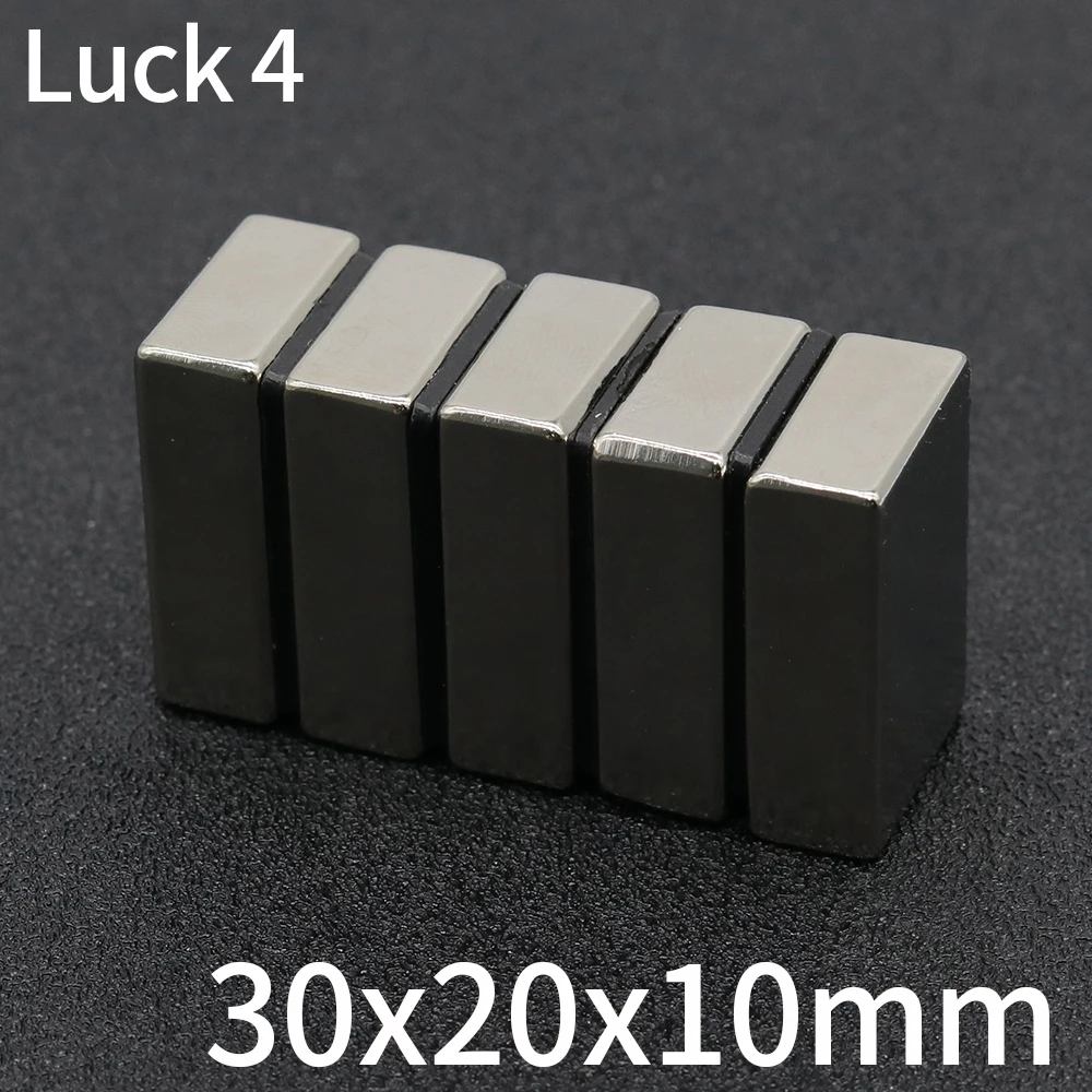 20 Aimants N35 Super Puissants En Néodyme – Blocs 20x20x3 Mm – Parfait Pour Bricolage Et Projets Créatifs