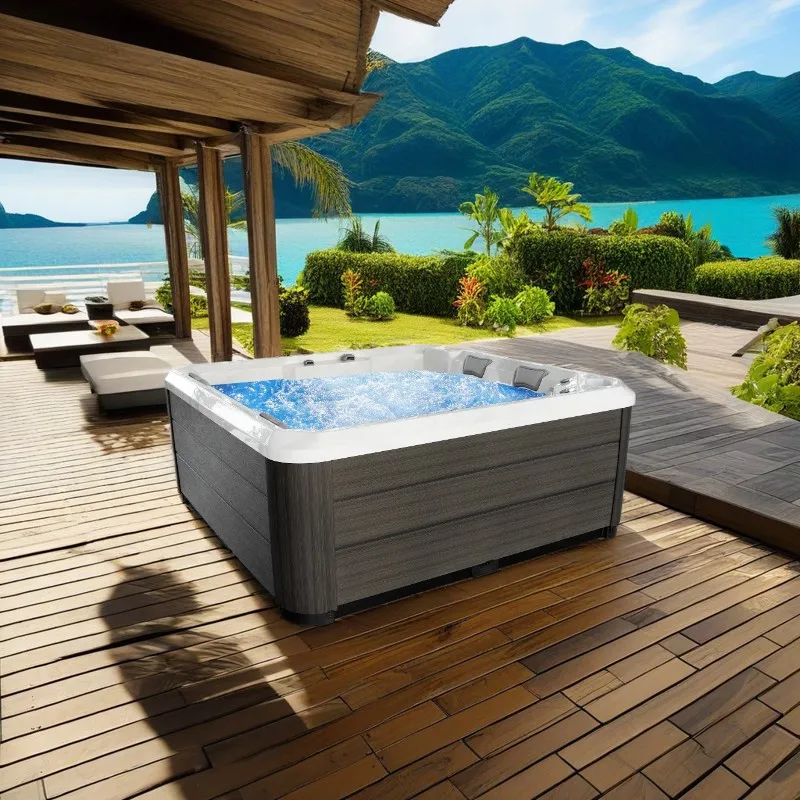 Whirlpool Outdoor Spa Hot Tub Massage Bathtub Relax Spa Pool For Villa Garden And Hotel
