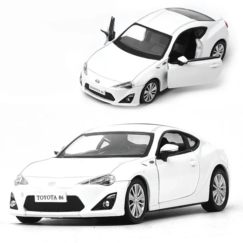 1:36 Toyota GT 86 Alloy Sports Car Model Diecast Metal Track Racing Car Vehicles Model Simulation Miniature Scale Kids Toys Gift 3