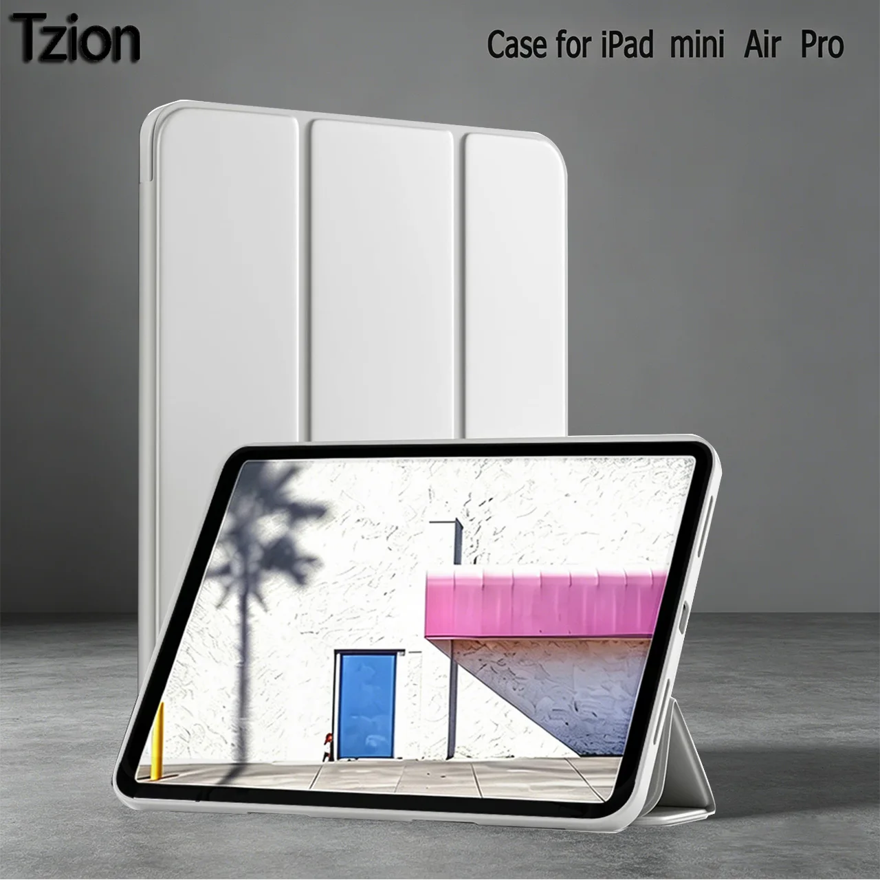 Premium Magnetic Flip Case for Tablets - Smart Protective Cover