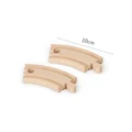 2pcs curved track