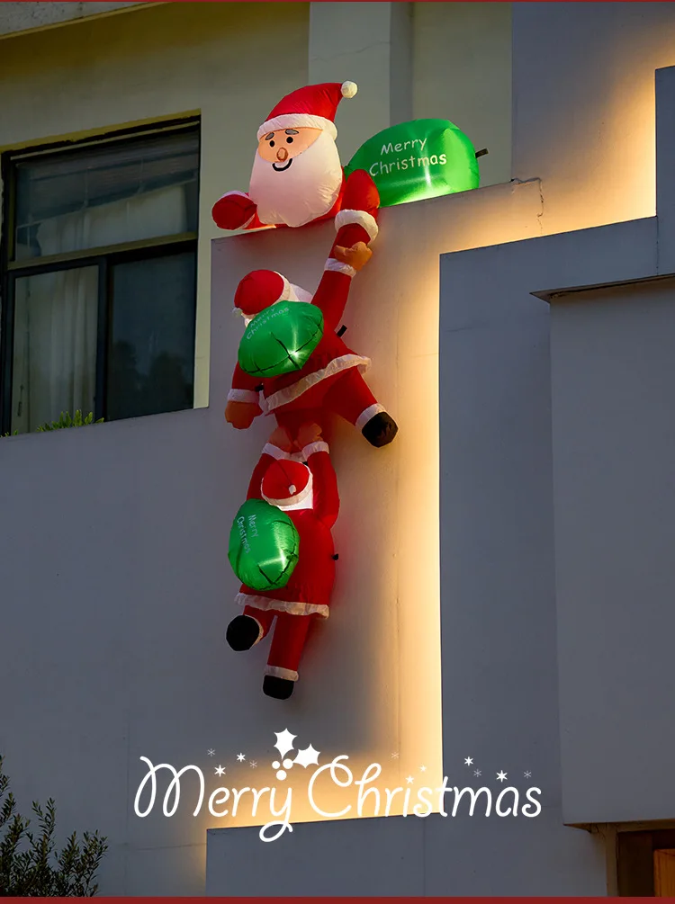 Inflatable Climbing Santa Claus 2