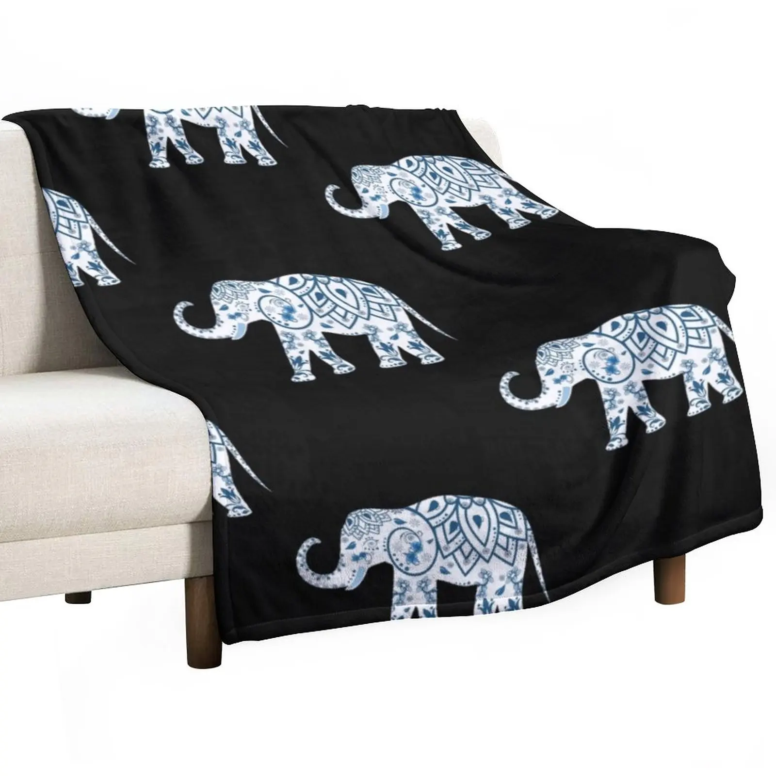 

Elephant design Throw Blanket Heavy Blanket Furry Blanket Summer Bedding Blankets wednesday