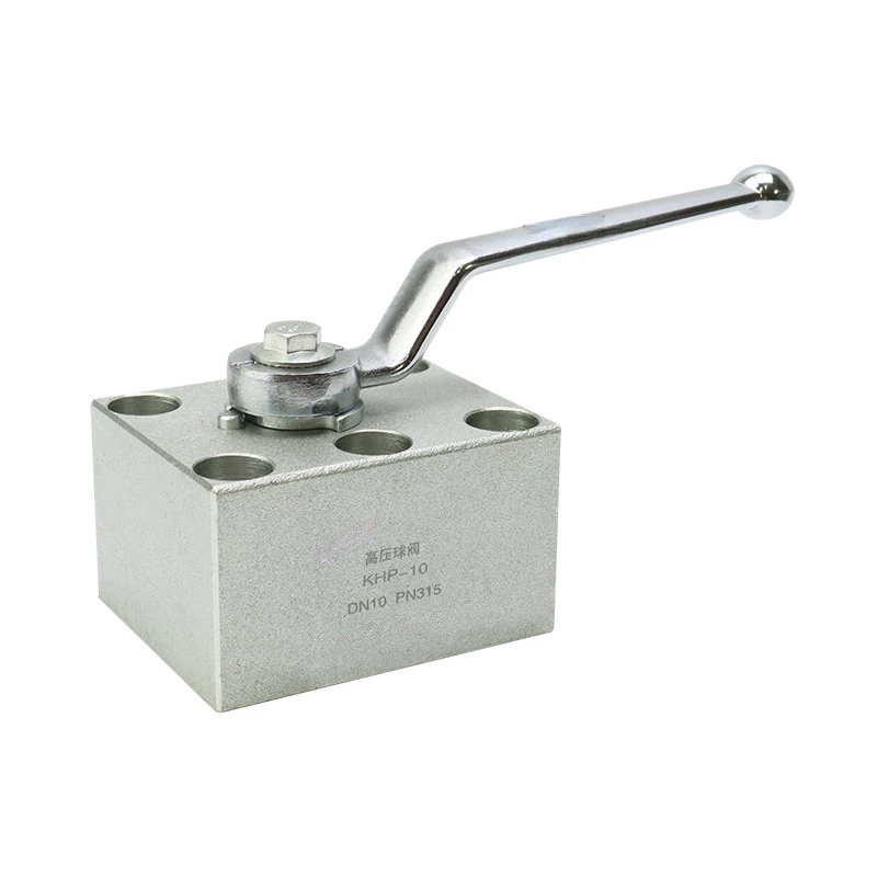 

KHP Plate High Pressure Ball Valve KHP-10 High Pressure Ball Core Stop Valve