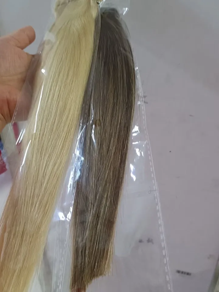 28″/71cm Tejp i människohårförlängning 20 st European Remy Straight Adhesive Extension tejp på människohår photo review