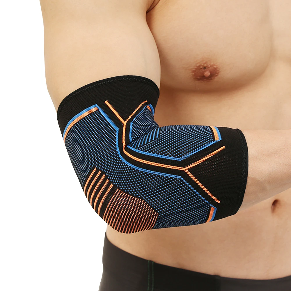2Pcs Elbow Brace Compression Support Sleeve for Tendonitis,Tennis,Golf Elbow,Weightlifting,Workouts Men and Women Recovery 6