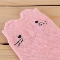 Cute Kids Socks Children Girls Knee High Socks Cotton Cartoon Cat Long Tube Socken for Girl Toddlers Princess Stockings 3-12Y 5