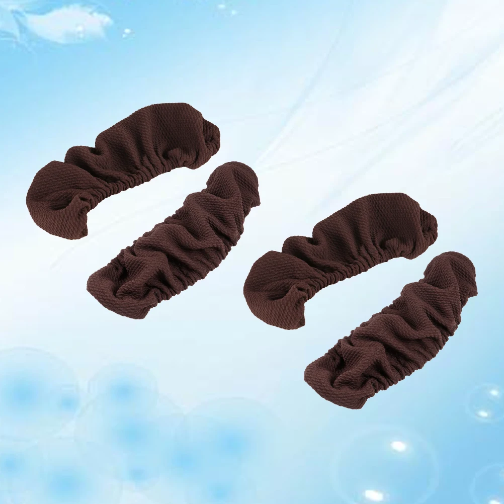 4 Pcs 의자 팔걸이 커버 두꺼운 탄성 B 슬리브 팔걸이 슬리브 팔걸이 패드 사무용품 편안한