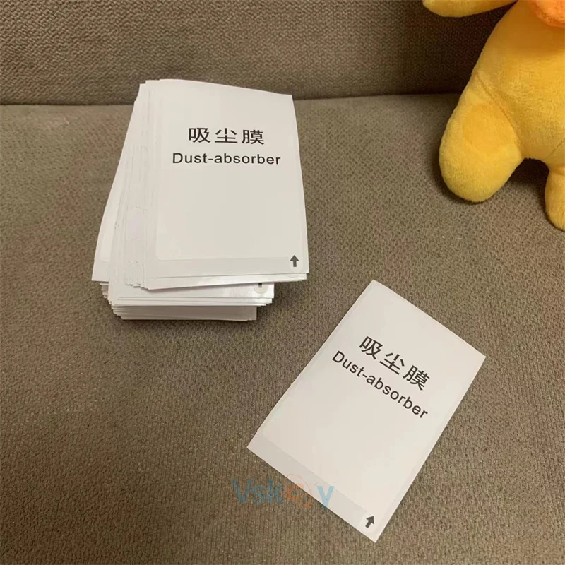 1000 pçs poeira absorvente adesivo para relógio